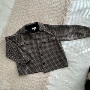 & Other Stories Houndstooth Shacket/Jacket